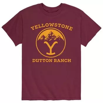 Мужская футболка Yellowstone Dutton Ranch Licensed Character