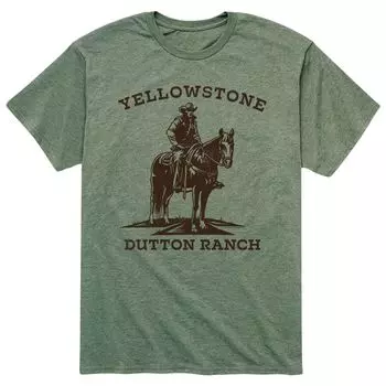 Мужская футболка Yellowstone Dutton Ranch Licensed Character
