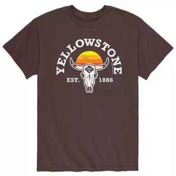 Мужская футболка Yellowstone EST 1886 Licensed Character