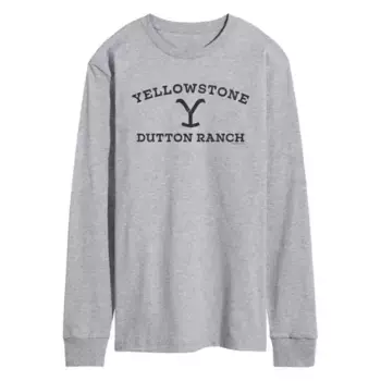 Мужская футболка Yellowstone Need Ride Licensed Character, серый