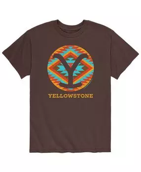 Мужская футболка yellowstone saddle blanket AIRWAVES, коричневый