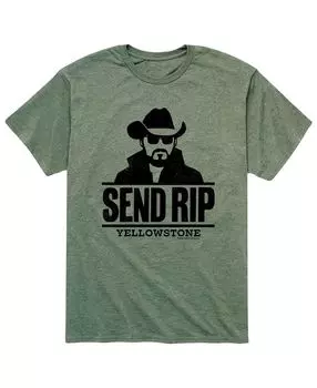 Мужская футболка yellowstone send rip AIRWAVES, зеленый