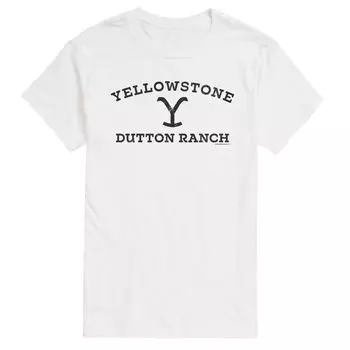 Мужская футболка Yellowstone Stone Wild Licensed Character