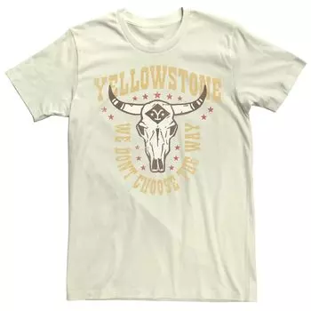 Мужская футболка Yellowstone We Don't Choose The Way Licensed Character