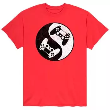 Мужская футболка Ying Yang с игровым контроллером Licensed Character
