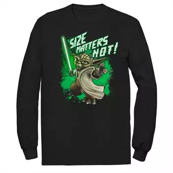 Мужская футболка Yoda «Звёздные войны: Войны клонов» Размер не имеет значения Licensed Character