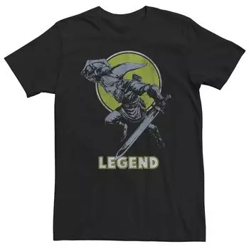 Мужская футболка Zelda Link The Legend Dark Portrait Licensed Character
