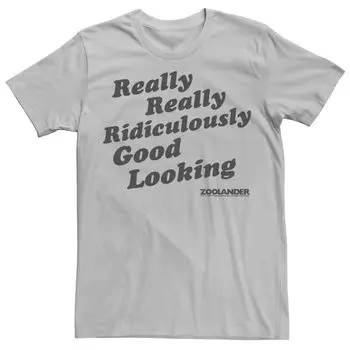 Мужская футболка Zoolander Excuse Me Brah Quote Licensed Character