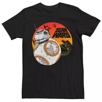 Мужская футболка «Звездные войны BB-8» Licensed Character