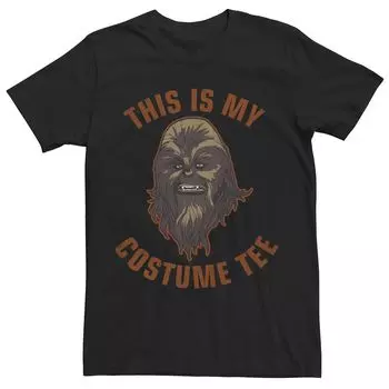 Мужская футболка «Звездные войны Chewie This Is My Костюмированная» Licensed Character