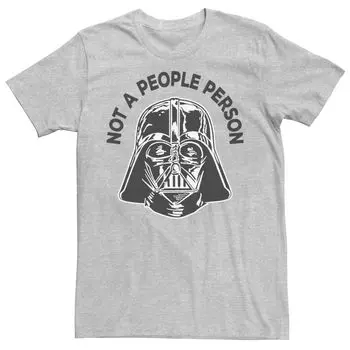 Мужская футболка «Звездные войны Дарт Вейдер» Not A People Person Licensed Character