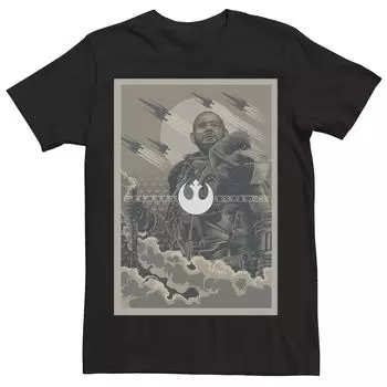 Мужская футболка «Звездные войны: Изгой-один, пила Геррера», Черная Star Wars, черный