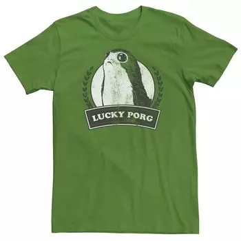 Мужская футболка «Звездные войны» Lucky Porg Crest Licensed Character