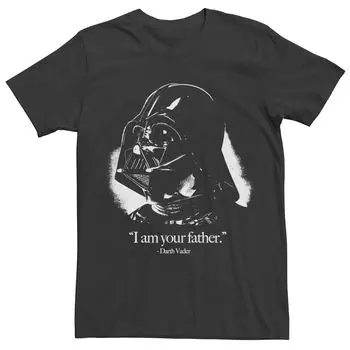 Мужская футболка «Звездные войны: Новая надежда, Вейдер — отец отца» Licensed Character