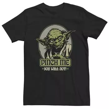 Мужская футболка «Звездные войны: Pinch Me You Will Yoda St. Patty's Day» Licensed Character