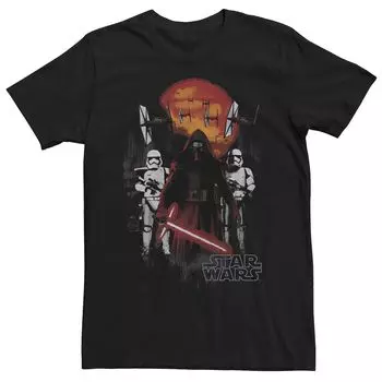 Мужская футболка «Звездные войны, пробуждение силы, Kylo Trooper» Licensed Character