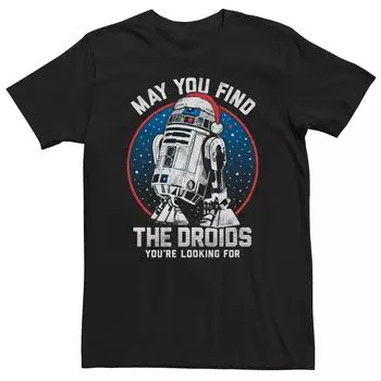 Мужская футболка «Звездные войны» R2-D2 «Можете ли вы найти дроидов, которых ищете» Licensed Character