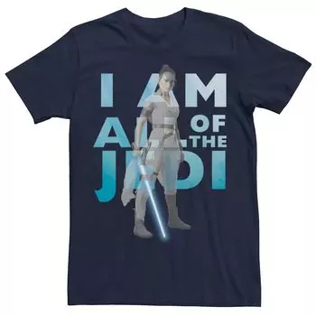 Мужская футболка «Звездные войны: Скайуокер. Восход Рей» I Am All Of The Jedi Tee Licensed Character