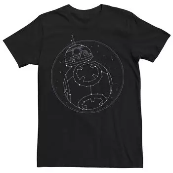 Мужская футболка «Звездные войны: Скайуокер. Восхождение BB-8 Constellation» Licensed Character