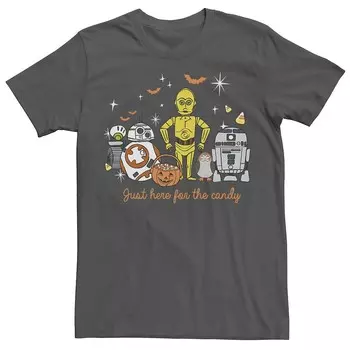 Мужская футболка «Звездные войны» только для конфет Licensed Character, цвет Charcoal