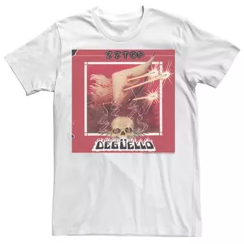 Мужская футболка ZZ Top Deguella с обложкой альбома с графическим рисунком Licensed Character