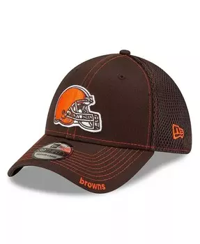 Мужская гибкая кепка Cleveland 39THIRTY New Era, коричневый