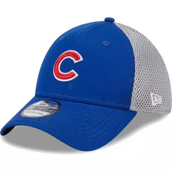 Мужская гибкая кепка New Era Royal Chicago Cubs Team Neo 39THIRTY