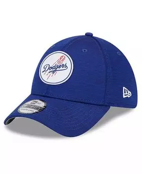 Мужская гибкая кепка Royal Los Angeles Dodgers 2023 Clubhouse 39THIRTY New Era, синий