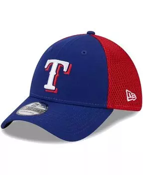 Мужская гибкая кепка Royal Texas Rangers Team Neo 39THIRTY New Era, синий