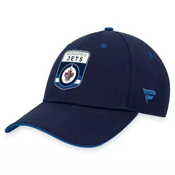 Мужская гибкая кепка с фирменным логотипом Fanatics Winnipeg Jets 2023 NHL Draft