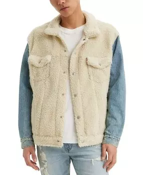 Мужская гибридная куртка дальнобойщика свободного кроя Levi's