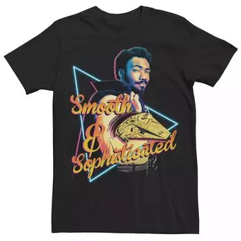 Мужская гладкая футболка Lando «Звездные войны Хан Соло» Licensed Character