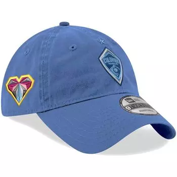 Мужская голубая джерси Colorado Rapids New Era с крючком 9TWENTY, регулируемая шапка