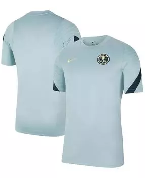 Мужская голубая футболка club america 2020, 21 strike top Nike, светло-синий