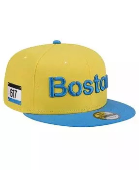 Мужская голубая кепка Boston Red Sox City Connect 9FIFTY Snapback New Era, синий