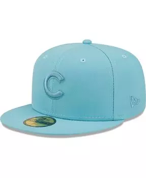 Мужская голубая приталенная шляпа Chicago Cubs Color Pack 59FIFTY New Era