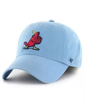 Мужская голубая приталенная шляпа St. Louis Cardinals Cooperstown Collection Franchise '47 Brand, синий