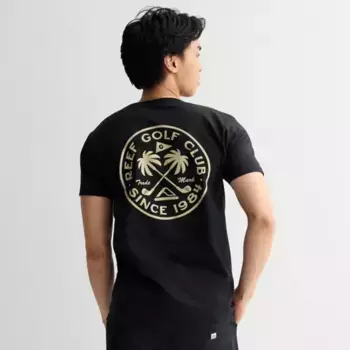 Мужская графическая футболка Reef, черный