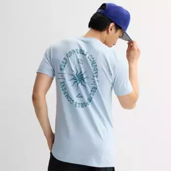 Мужская графическая футболка Reef, синий