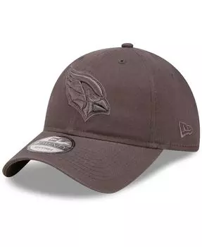 Мужская графитовая регулируемая кепка Arizona Cardinals Core Classic 2.0 в тон 9TWENTY New Era
