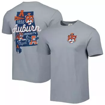 Мужская графитово-каштановая футболка Tigers Vault State Comfort Comfort