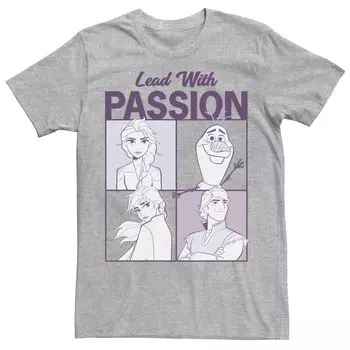Мужская групповая фотография Disney Frozen 2 с футболкой Passion Licensed Character