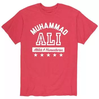 Мужская гуманитарная футболка Ali Athlete Licensed Character