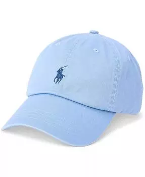 Мужская хлопковая бейсболка-чинос Polo Ralph Lauren, зеленый
