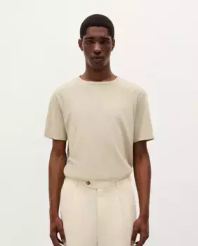 Мужская хлопковая футболка классического кроя Scalpers, цвет Kaki