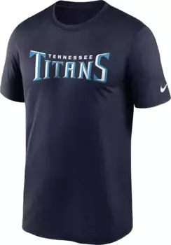Мужская хлопковая футболка Nike Tennessee Titans Sideline Dri-Fit