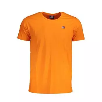 Мужская хлопковая футболка Норвегия 1963 года Norway 1963, оранжевый