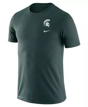 Мужская хлопковая футболка с ДНК Nike Michigan State Spartans '47 Brand, желтый
