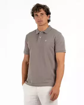 Мужская хлопковая футболка с коротким рукавом Makarthy, цвет Topo