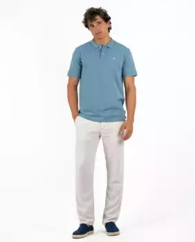 Мужская хлопковая футболка с коротким рукавом Makarthy, синий